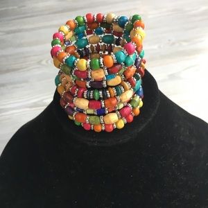 Sassy Jones Beaded Wrap Bracelet